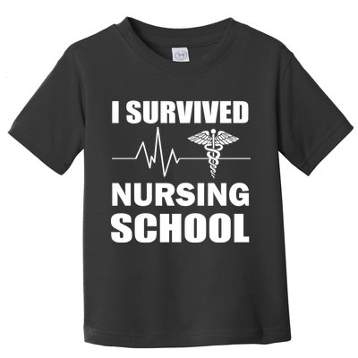 I Survived Nursing School Toddler T-Shirt