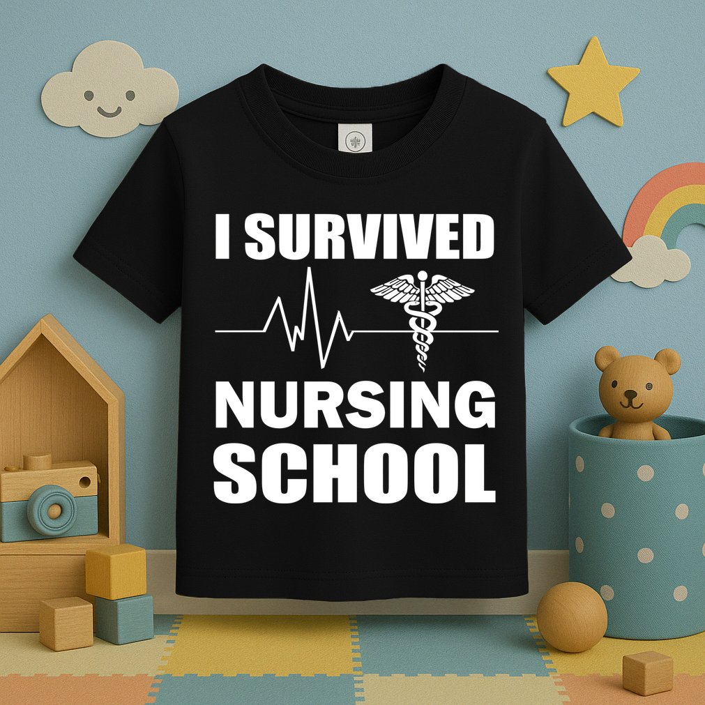 I Survived Nursing School Toddler T-Shirt