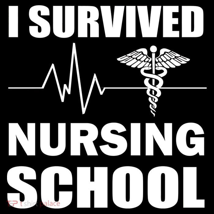 I Survived Nursing School Short Acrylic Beanie