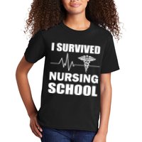 I Survived Nursing School Kids T-Shirt