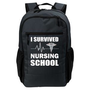 I Survived Nursing School Daily Commute Backpack