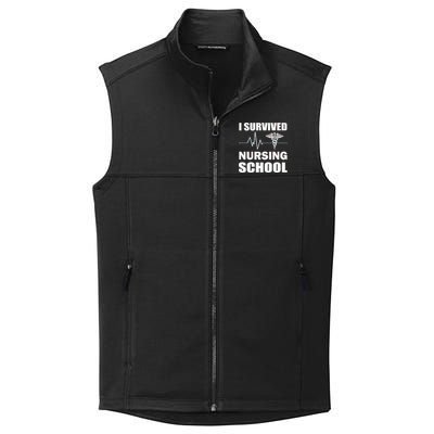 I Survived Nursing School Collective Smooth Fleece Vest