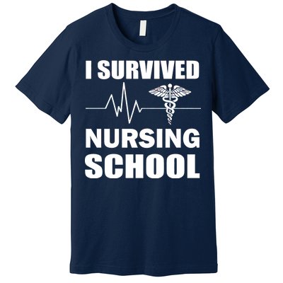 I Survived Nursing School Premium T-Shirt