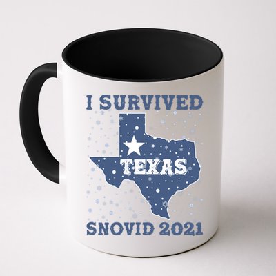 I Survived Snovid 2021Texas Snowstorm Mug