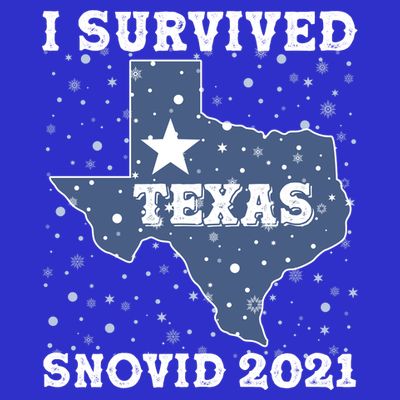 I Survived Snovid 2021Texas Snowstorm T-Shirt
