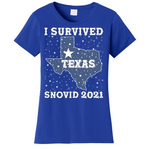 I Survived Snovid 2021Texas Snowstorm Women's T-Shirt