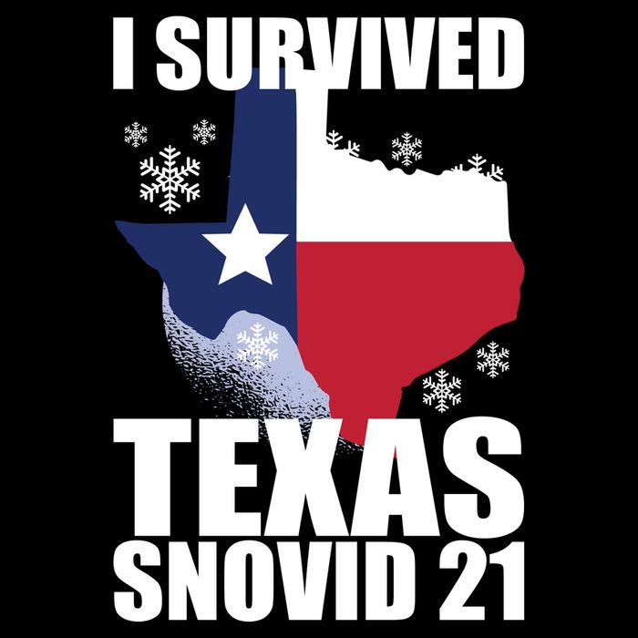 I Survived Texas Snow Storm Blizzard Snovid 21 Hoodie