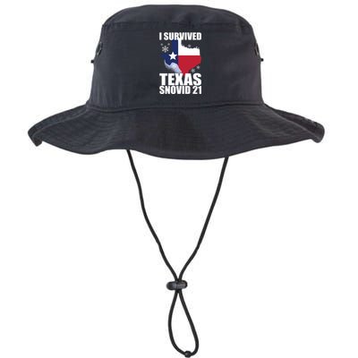 I Survived Texas Snow Storm Blizzard Snovid 21 Legacy Cool Fit Booney Bucket Hat