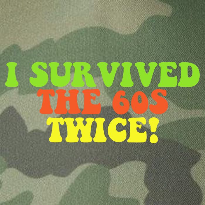 I Survived The 60s Twice Legacy Tie Dye Trucker Hat