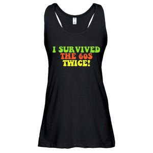 I Survived The 60s Twice Ladies Essential Flowy Tank