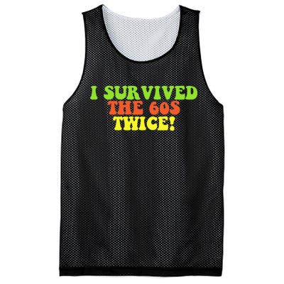 I Survived The 60s Twice Mesh Reversible Basketball Jersey Tank