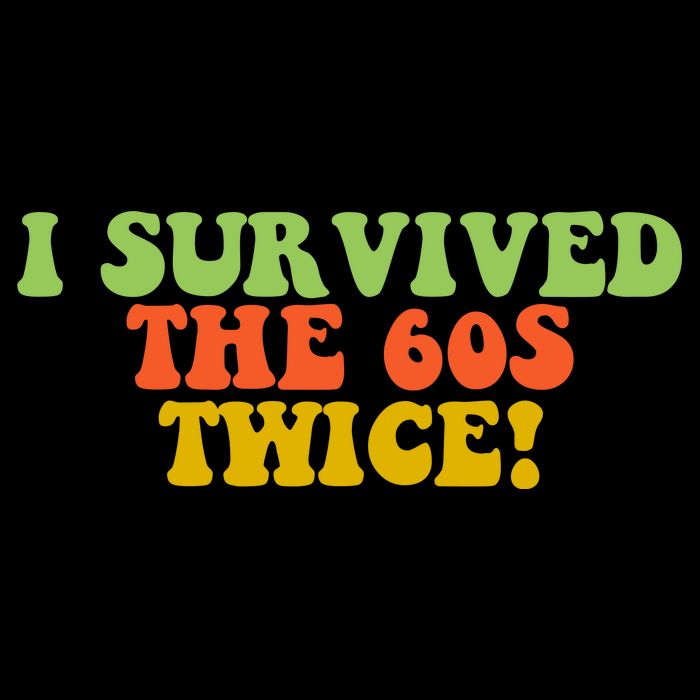 I Survived The 60s Twice 16oz Travel Tumbler