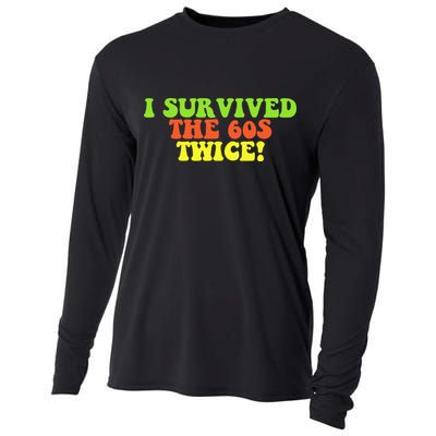 I Survived The 60s Twice Cooling Performance Long Sleeve Crew