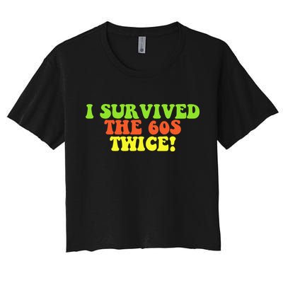 I Survived The 60s Twice Crop Top