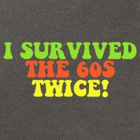 I Survived The 60s Twice Cotton Canvas Backpack