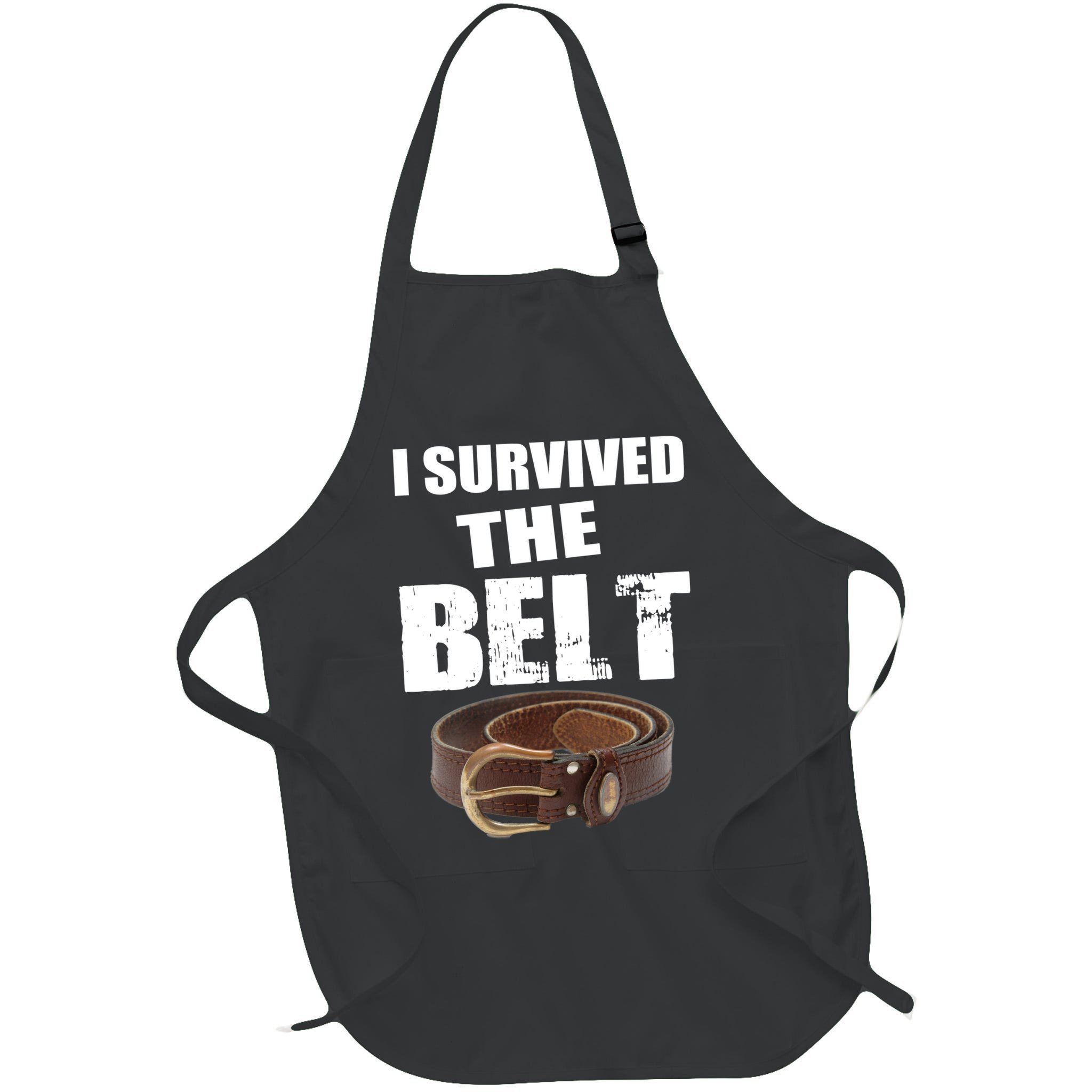 I Survived The Belt Apron