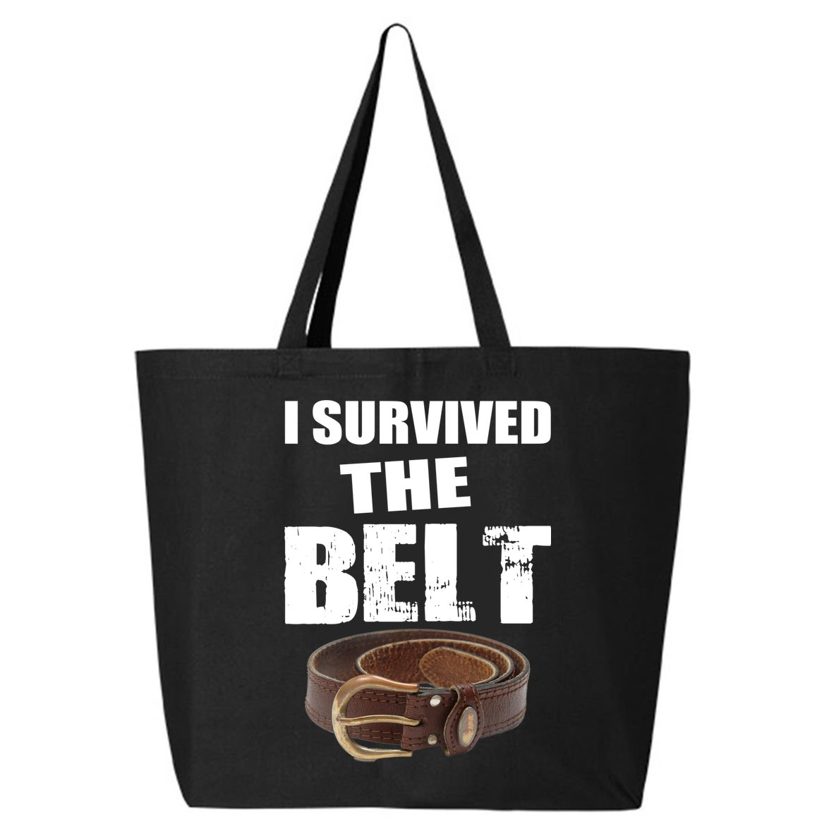 I Survived The Belt 25L Jumbo Tote