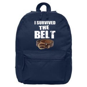 I Survived The Belt 16 in Basic Backpack