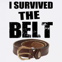 I Survived The Belt Garment-Dyed Sweatshirt