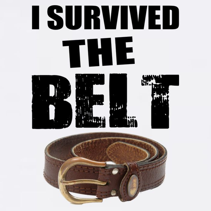 I Survived The Belt Garment-Dyed Sweatshirt