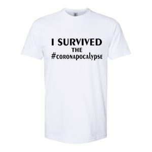 I Survived The Coronapocalypse Softstyle CVC T-Shirt