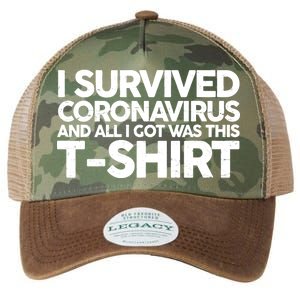 I Survived the Coronavirus and All I Got Was This Legacy Tie Dye Trucker Hat