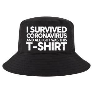 I Survived the Coronavirus and All I Got Was This Cool Comfort Performance Bucket Hat