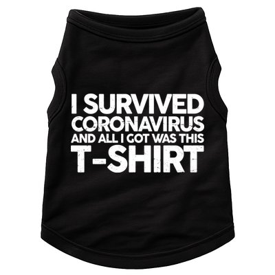 I Survived the Coronavirus and All I Got Was This Doggie Tank