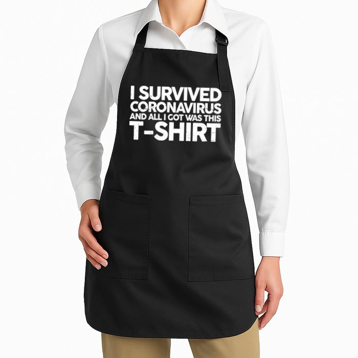 I Survived the Coronavirus and All I Got Was This Apron
