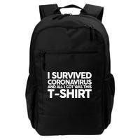 I Survived the Coronavirus and All I Got Was This Backpack