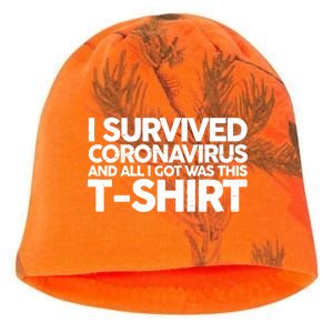 I Survived the Coronavirus and All I Got Was This Kati - Camo Knit Beanie