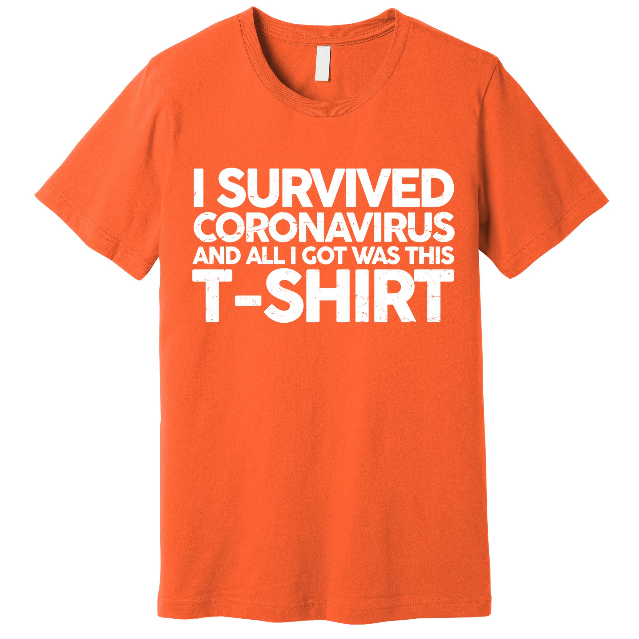 I Survived the Coronavirus and All I Got Was This Premium T-Shirt