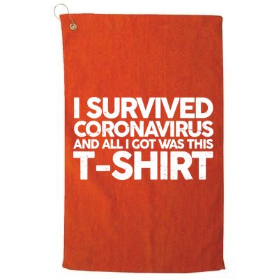 I Survived the Coronavirus and All I Got Was This Golf Towel