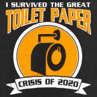 I Survived The Great Toilet Paper Crisis Of 2020 Adult Drive Performance Visor