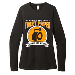 I Survived The Great Toilet Paper Crisis Of 2020 Womens CVC Long Sleeve Shirt