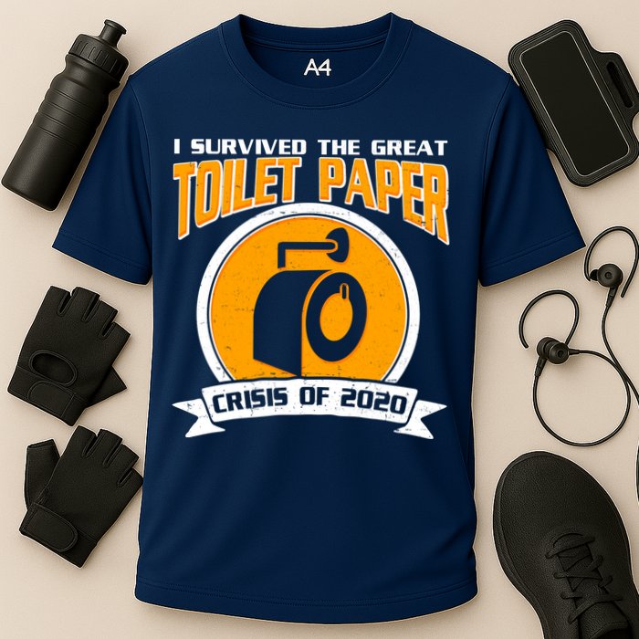 I Survived The Great Toilet Paper Crisis Of 2020 Cooling Performance Crew T-Shirt