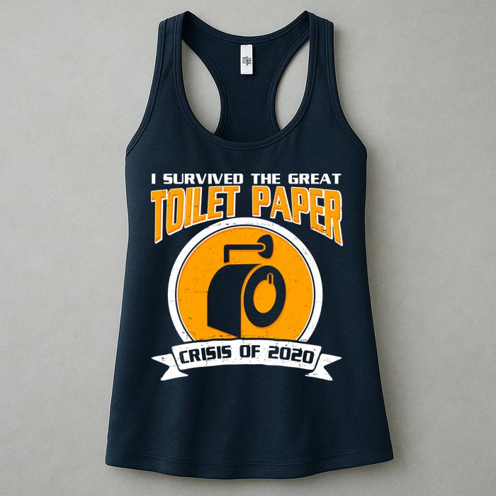 I Survived The Great Toilet Paper Crisis Of 2020 Womens Tank Top