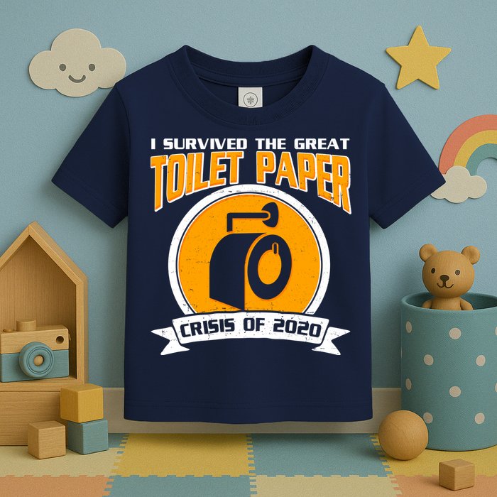 I Survived The Great Toilet Paper Crisis Of 2020 Toddler T-Shirt