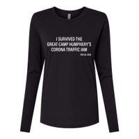 I Survived The Great Traffic Jam Womens Cotton Relaxed Long Sleeve T-Shirt