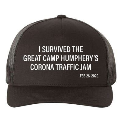 I Survived The Great Traffic Jam Yupoong Adult 5-Panel Trucker Hat