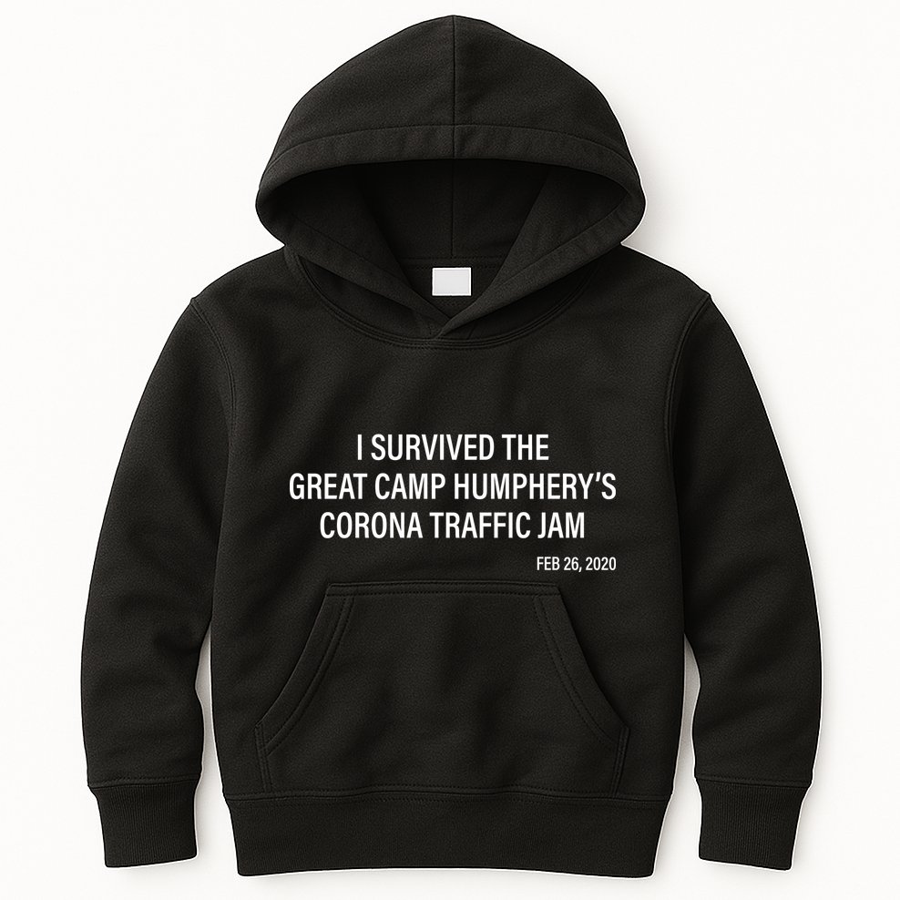 I Survived The Great Traffic Jam Kids Hoodie