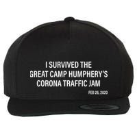 I Survived The Great Traffic Jam Wool Snapback Cap
