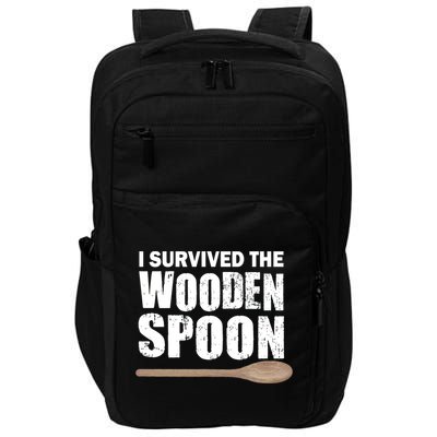 I Survived The Wooden Spoon Impact Tech Backpack