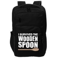 I Survived The Wooden Spoon Impact Tech Backpack