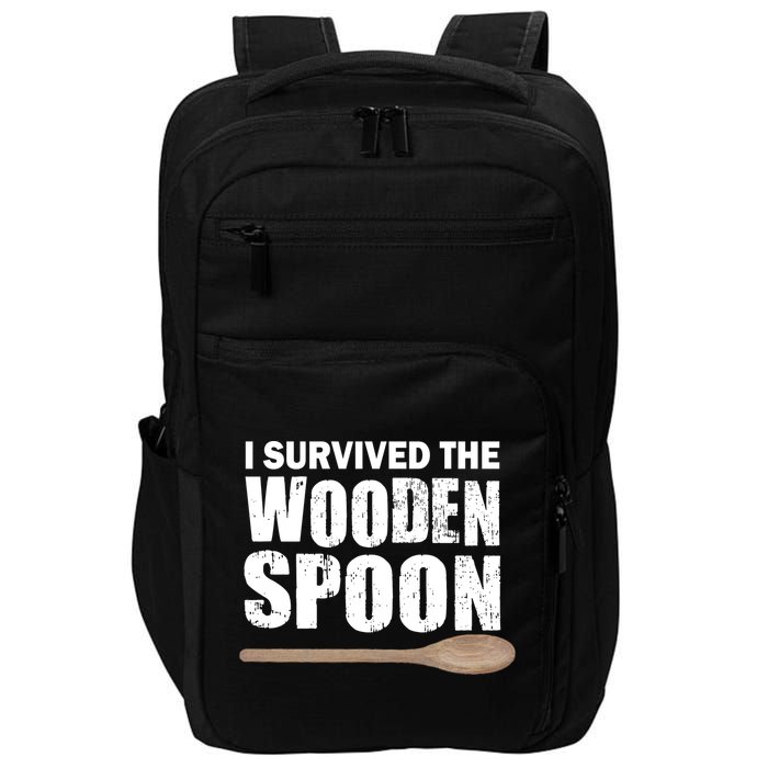 I Survived The Wooden Spoon Impact Tech Backpack