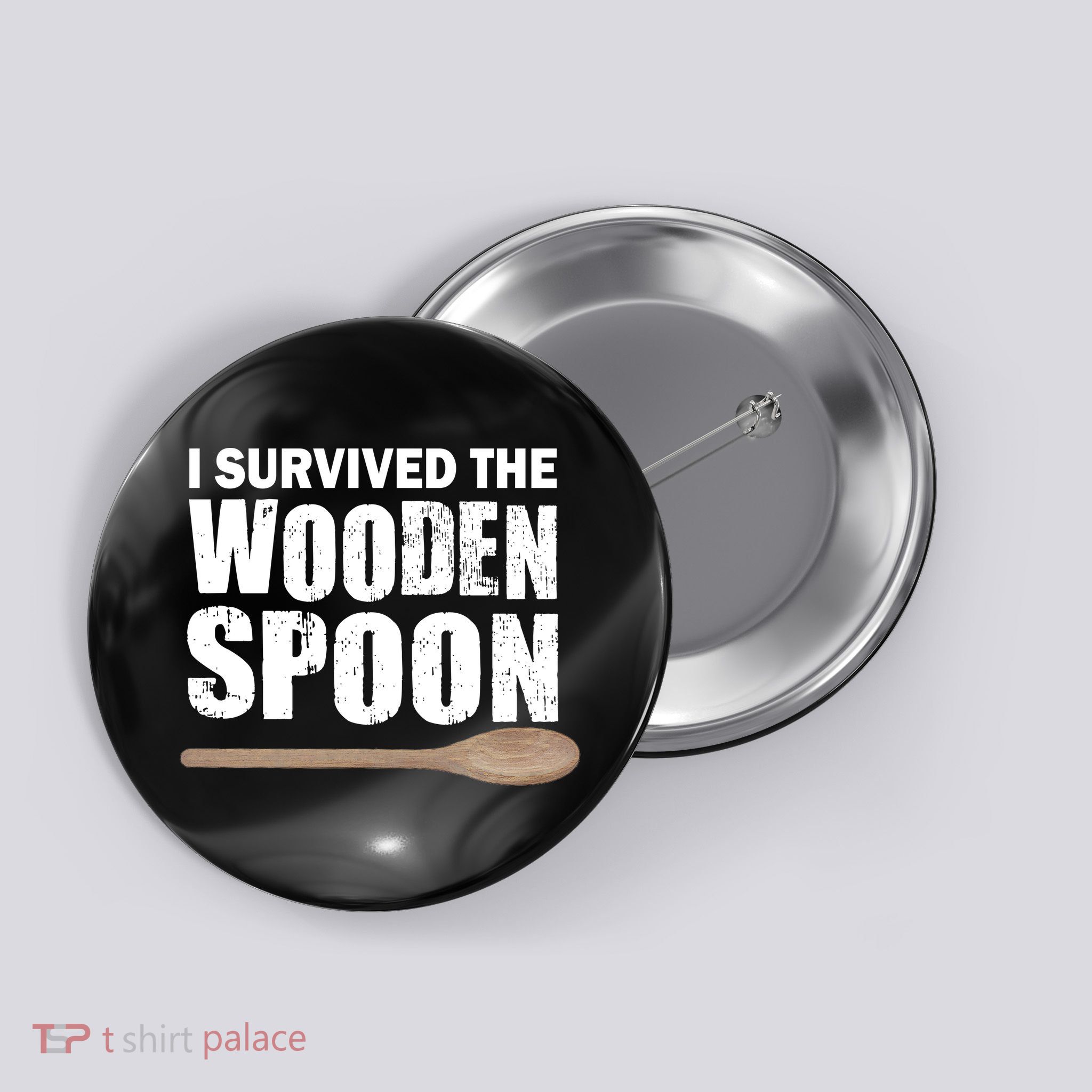 I Survived The Wooden Spoon Button