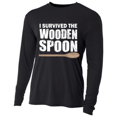 I Survived The Wooden Spoon Cooling Performance Long Sleeve Crew