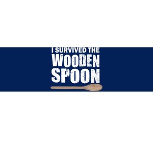 I Survived The Wooden Spoon Bumper Sticker