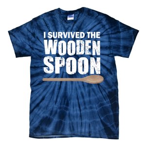 I Survived The Wooden Spoon Tie-Dye T-Shirt