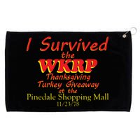 I Survived WKRP Pinedale Shopping Mall 1978 Grommeted Golf Towel